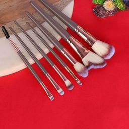 KAZARMAA Set Of 7 Makeup Brushes With Storage Bag-18