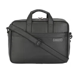 LAVIE SPORT Unisex Black Director Laptop Briefcase Bag-50