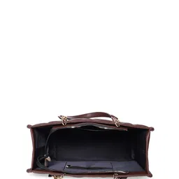 MINI WESST Textured Structured Handheld Bag with Quilted Up to 16 inch image 5