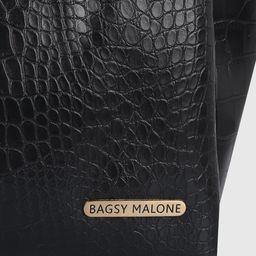 Bagsy Malone Textured Structured Tote Bag With Scarf image 5