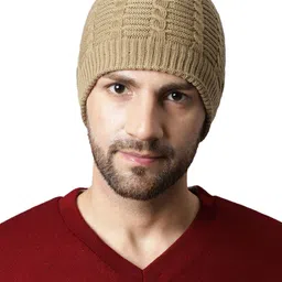 ELLIS Men Beige Beanie-picture-45