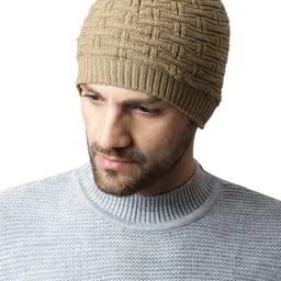 ELLIS Men Self Design Acrylic Beanie-picture-30