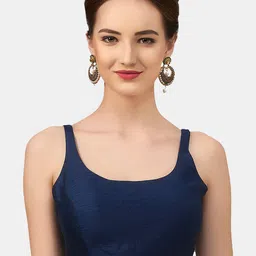 neckbook Round-Neck Padded Readymade Saree Blouse-21