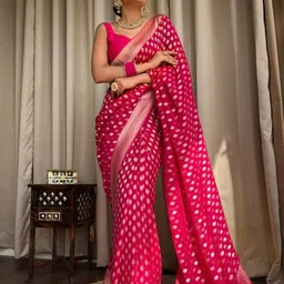 BAESD Ethnic Motifs Zari Banarasi Saree-picture-25
