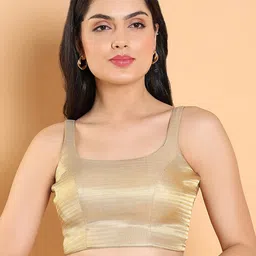 SALWAR STUDIO Self-Design Readymade Saree Blouse-image-33