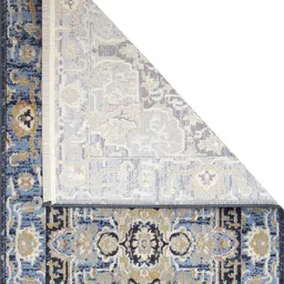 OBSESSIONS Blue Anti-static Polyester Floor Runner image 2