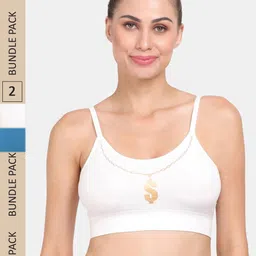 Amour Secret Pack Of 2 Removable Padded Sports Bra-image-76