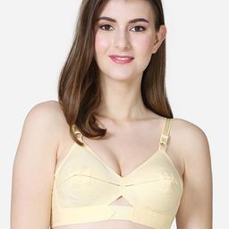 VStar Nude-Coloured Non Padded Non-Wired Everyday Bra-QUEENUBACK-C-image-90