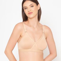 GROVERSONS Woman Paris Beauty Non-Padded Non Wired Full Coverage Cotton Rich X Frame Bra-17