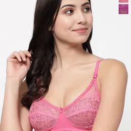 Docare Floral Bralette Bra Full Coverage-28