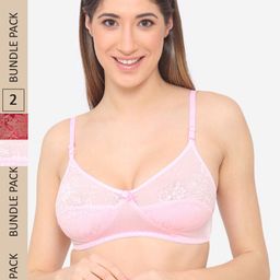 N-Gal Pack of 2 Floral Bralette Bra-image-17