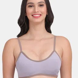 Amour Secret Women Purple Lightly Padded 3/4th coverage Sports Bra-image-47