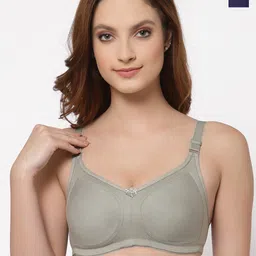 Floret Pack Of 2 Sea Green & Navy Blue Bra-picture-26