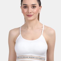 Amour Secret Women White Slip On Dry Fit Sports Bra-image-87