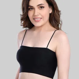 PLUMBURY Pack Of 2 Full Coverage Bandeau Bra With All Day Comfort image 2
