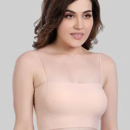 PLUMBURY Pack Of 2 Full Coverage Bandeau Bra With All Day Comfort image 4