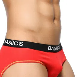 BASIICS by La Intimo Men Cotton Basic Briefs image 3