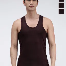 AMUL COMFY Pack Of 4 Pure Cotton Sleeveless Innerwear Vests AC-CVESTRN-CB-XS-4PC-image-99