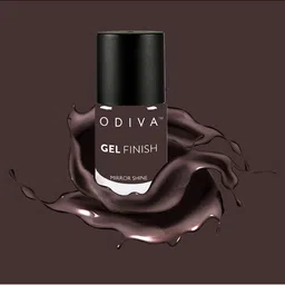 ODIVA Gel Finish Long-Wearing Nail Polish 11 ml - Coco Paradise Brown-18