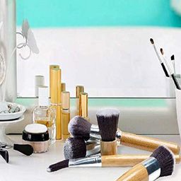 DALUCI Set of 11 Wooden Makeup Brushes-10