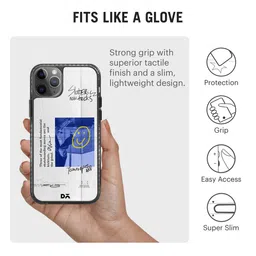 DailyObjects Adults Blue & Grey The Fundamentals Stride 2.0 Case Cover For iPhone 11 Pro image 5