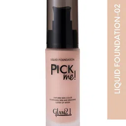 GLAM21 Pick Me Matte Non-Sticky Liquid Foundation 40g - Cheese Cake 02-39