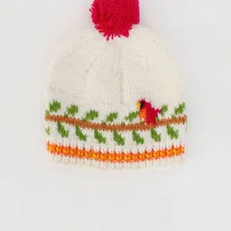 Woonie Unisex Kids White Caps-picture-33