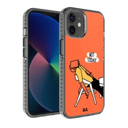 DailyObjects Orange Printed  iPhone 12 Phone Case-37