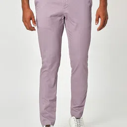 Mufti Men Slim Fit Mid Rise Chinos-picture-19