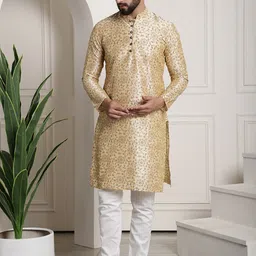 SOJANYA Floral Printed Regular Kurta with Churidar-15
