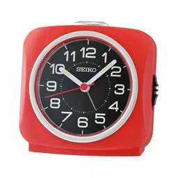 SEIKO Red & Black Traditional Table Clock-picture-4
