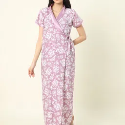 9shines Label Floral Printed Maxi Nightdress-picture-42