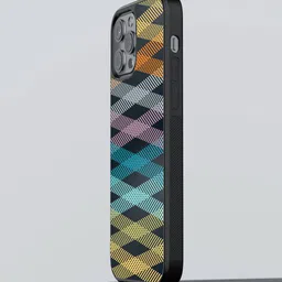 macmerise Intertwined Printed iPhone 12 Pro Max Phone Bumper Case Cover-image-80
