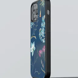 macmerise Azure Blooms iPhone 12 Pro Max Bumper Case Cover-image-38