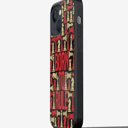 macmerise Typography Printed iPhone 13 Bumper Case Cover-38