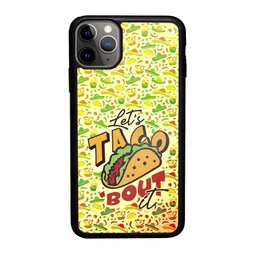 macmerise Lets Taco Bout It Printed iPhone 11 Pro Bumper Case Cover-image-88