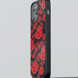 macmerise Akatsuki Clouds Printed Glossy Finish iPhone 12 Pro Phone Bumper Case Cover-image-90