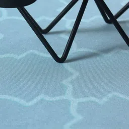 ZEBA Green & Red Geometric Printed Rectangle Shaped Table Cover image 2