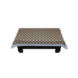 Dakshya Industries Beige Printed 4 Seater Table Covers-image-86