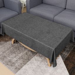 Kuber Industries Grey 4-Seater Table Cover-69
