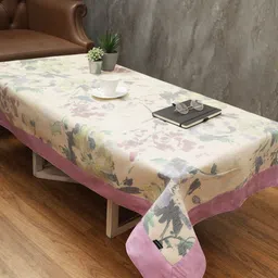 Soumya Green Floral Printed 2-Seater Table Cover-image-54