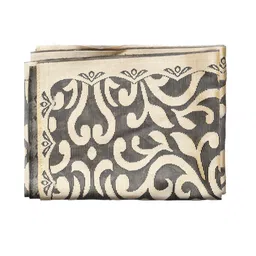 Kuber Industries Golden Self-Design 6-Seater Cotton Rectangular Table Cover image 4