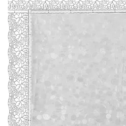 Kuber Industries Grey Printed 6 Seater Rectangular Waterproof Table Cover image 3