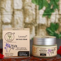 TATVIK Lavanya Rose & Saffron Day Face Cream - 50g-40