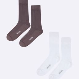 AIR GARB Pack Of 2 Cotton Calf-Length Socks-image-94