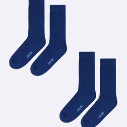 AIR GARB Unisex Pack Of 2 Striped Calf-Length Socks-image-87