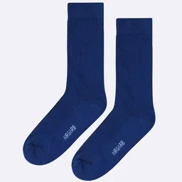 AIR GARB Ribbed Moisture-Wicking Calf Length Socks-image-53