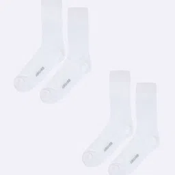 AIR GARB Unisex Pack Of 2 Patterned Calf-Length Socks-5