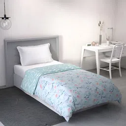 DDecor Blue Cartoon Characters Abstract Cotton Mild Winter 150 GSM Single Bed Dohar-image-26
