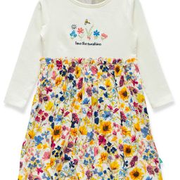 JusCubs Girls Floral Printed Fit & Flare Dress-picture-40